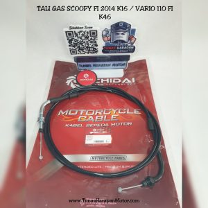 Tali Gas ICHIDAI SCOOPY FI 2014 K16 / VARIO 110 FI  / IH-17910-K46-003 / Cable Comp Throttle