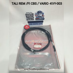 Tali Rem ICHIDAI  BEAT / FI CBS / VARIO 125 / IH-43450-KVY-003 / Cable RR Brake