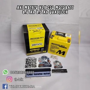 Aki MOTOBATT MBTX7U KLX 250 8,0AH 8.5AH Quadlex