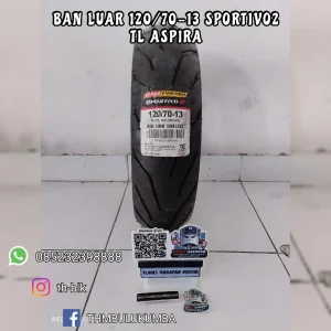 Ban Luar ASPIRA Sportivo2 TL / Tubeless -Ring 13