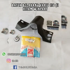 Batok Belakang WINPART Vario 110 FI / Vario 110 FI ESP Hitam / Rear handle Cover 5320C-K46-N20