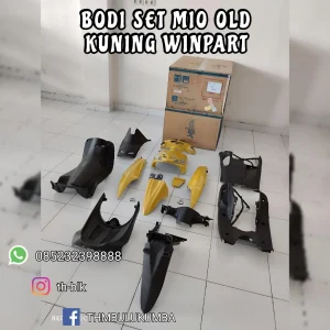 Bodi Set WINPART Mio OLD / Lama Kuning / Complete set Body 