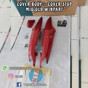 Cover Body + Stop WINPART Mio / 08 / Sporty Merah Maroon 