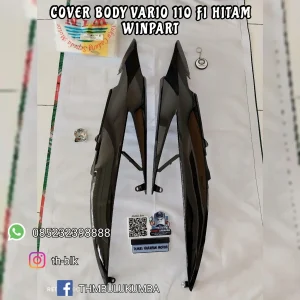 Cover Body WINPART Vario 110 FI Hitam 