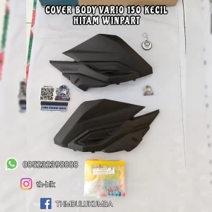 Cover Body WINPART Vario 150 Hitam -Kecil-