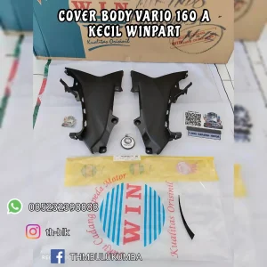 Cover Body WINPART Vario 160 A kecil Hitam 