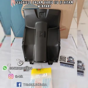 Legshield Dalam WINPART Vario 110 FI / ESP (Bawah) -Besar- Hitam 81141-K46-N00ZA
