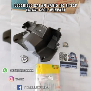 Legshield dalam WINPART Vario 110 FI / ESP (Atas) -Kecil- Hitam 81131-K46-N00ZA