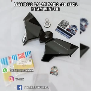Legshield Dalam WINPART Vario 150 OLD / Vario 125 (Atas) -Kecil- Hitam 