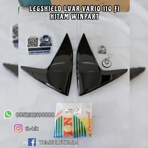 Legshield Luar WINPART Vario 110 FI / ESP Hitam 