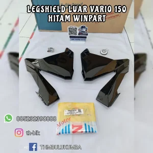 Legshield Luar WINPART Vario 150 OLD / Vario 125 Hitam 64501-K59-A10MJB + 64601-K59-A10MJB