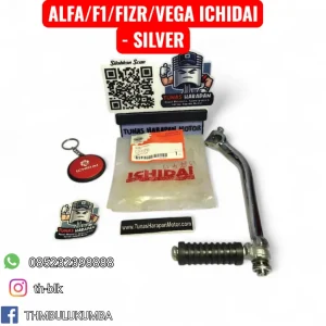 Pedal Stater ICHIDAI Alfa / F1 / Fizr / Vega Silver IY-E5620-FO1-003