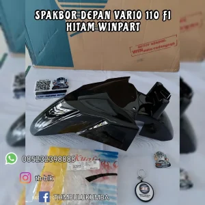 Spakbor Depan WINPART Vario 110 FI / ESP Hitam / Front Fender 