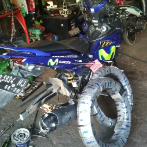 Ban Luar IRC 120 / 70 - 17 Nf 67 Tl Terpasang