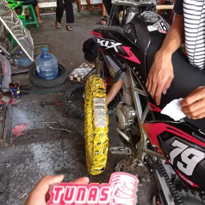 Ban Luar SWALLOW 80 / 100 - 21 SB-114 Terra Cross Klx Pasang