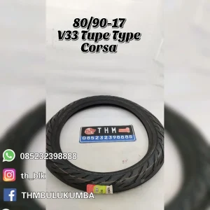 Ban Luar CORSA 80 / 90 - 17 V33 Tube Type 