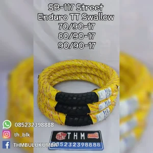 Ban Luar SWALLOW 80 / 90 - 17 SB-117 Street Enduro TT 