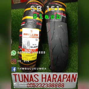 Ban Luar SWALLOW 90 / 80 - 17 Slash SB-151 Tl 