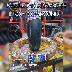 Ban MIZZLE Mr 01 90 / 80 - 14 Soft Compound