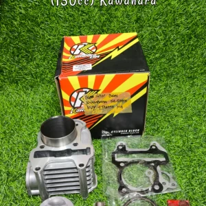 Blok Seher + Piston Kit KAWAHARA Beat Carbu [KVY] 54.5mm [130cc] 