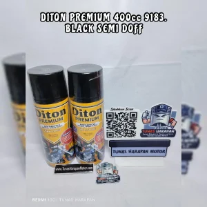 Diton Premium 400cc 9183. Black Semi Doff