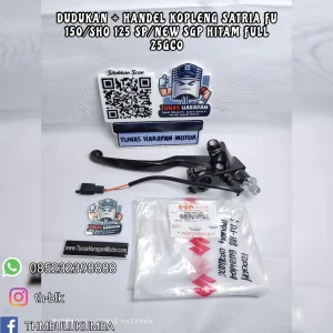 Dudukan Handel SGP Kopleng Satria Fu 150 + Handel Hitam Full