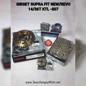 Girset ICHIDAI Supra Fit New / Revo 14/36T - IH-428P1-KTL-S07