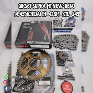 Girset Supra ICHIDAI Fit New / Revo 14 / 45T IH - 428P1 - KTL - S45
