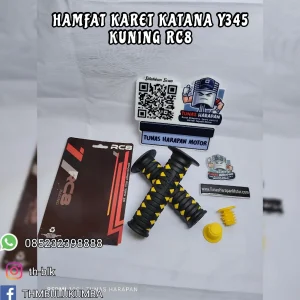 Hamfat Karet RC8 Katana Y345 Kuning