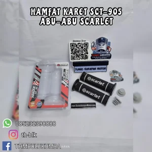 Hamfat Karet SCT - 905 Abu - Abu Scarlet