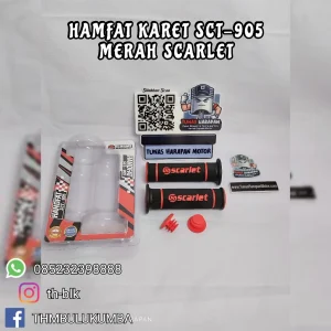 Hamfat Karet SCT - 905 Merah Scarlet 