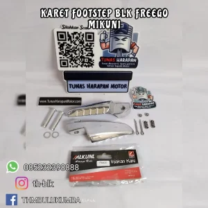 Karet Footstep MIKUNI Blk Freego 