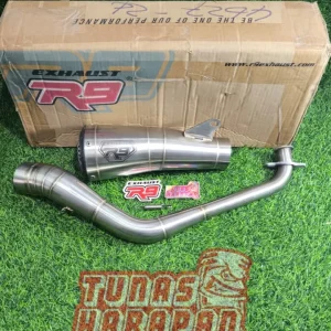Knalpot Racing R9 Exhaust Aerox 155 / Lexi 125 Gpx Ss Series 