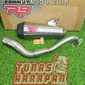 Knalpot Racing R9 Pcx 150 2018 Alpha Ss