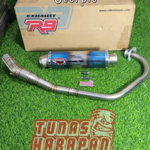 Knalpot Racing R9 Scorpio Mugello