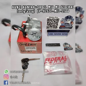 Kunci Kontak FEDERAL + Sadel Mio M3 [Onlyassy] Fp - H252E - MI3 -2100