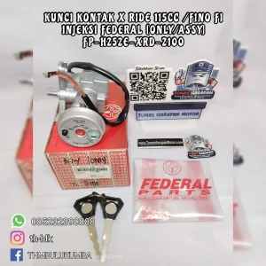 Kunci Kontak FEDERAL X Ride 115cc / Fino FI Injeksi [Only /Assy] Fp - H252E - XRD - 2100