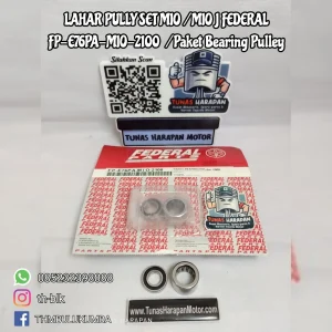 Lahar Pully FEDERAL Set Mio / Mio J FP- E76PA-MIO-2100 / Paket Bearing Pulley