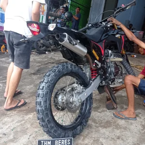 Pemasangan Ban Luar SWALLOW X Cros Crf 150