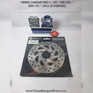 Piring Cakram ICHIDAI Mio J / Gt / Mio M3 / Fino 115/125cc [3 Lobang] 