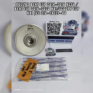 Pully 2 FCC Beat Esp 2014 - 2016 K25G / Beat Esp 2016 - 2020 K81 /Scoopy Esp K81 210 - E9E25 - 00