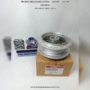 Tromol Belakang FEDERAL Supra / Grand / Silver [FP-42601-GN5-2205]