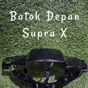 Batok Depan WINPART Supra X Cakram Hitam 