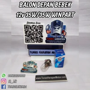 Balon Depan WINPART Bebek 12V 35W / 35W 