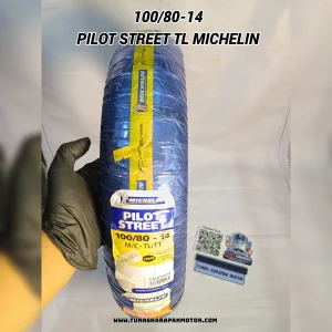 Ban Luar MICHELIN 100 / 80 - 14 Pilot Street Tl 