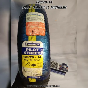 Ban Luar MICHELIN 120 / 70 - 14 Pilot Street Tl 