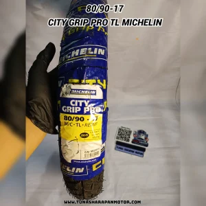 Ban Luar MICHELIN 80 / 90 - 17 City Grip Pro Tl
