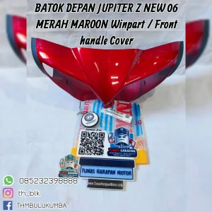 Batok Depan WINPART Jupiter Z New 06 Merah Maroon / Front Handle Cover 