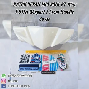 Batok Depan WINPART Mio Soul Gt 115cc Putih / Front Handle Cover 
