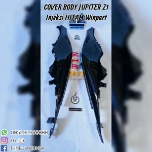 Cover Body WINPART Jupiter Z1 Injeksi Hitam 